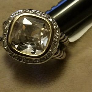 Unisex Cubic Zirconia Ring